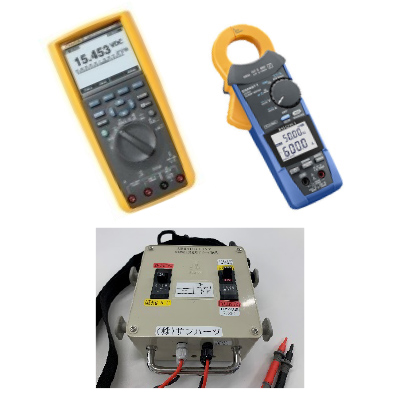 開放電圧測定+ブリーダ抵抗を用いた開放電圧測定発電電流測定